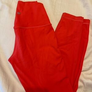 lululemon Align™ High-Rise Pant 25" Carnation Red